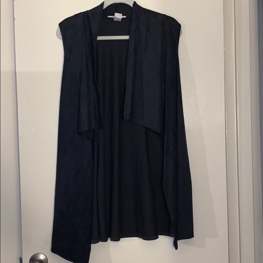 Black cardigan
